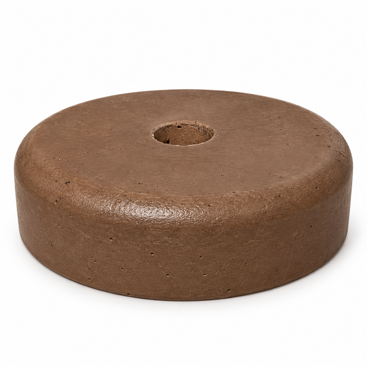 Luminária Garda — Base em concreto e cúpula em Mdf